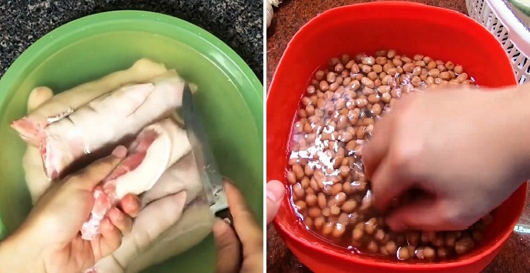 Đuôi heo hầm đậu phộng (Hình 3)