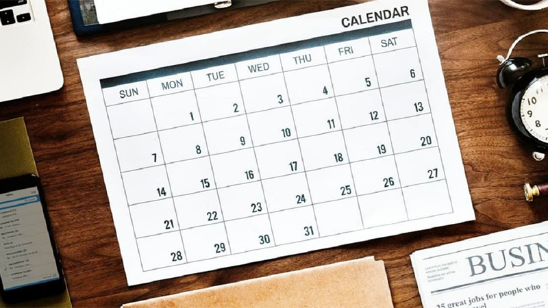 Dương lịch là ngày trên hay dưới? (hình 2)