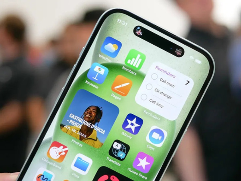 Dynamic Island trên iPhone 15 khác gì so với iPhone 14 - hình 1