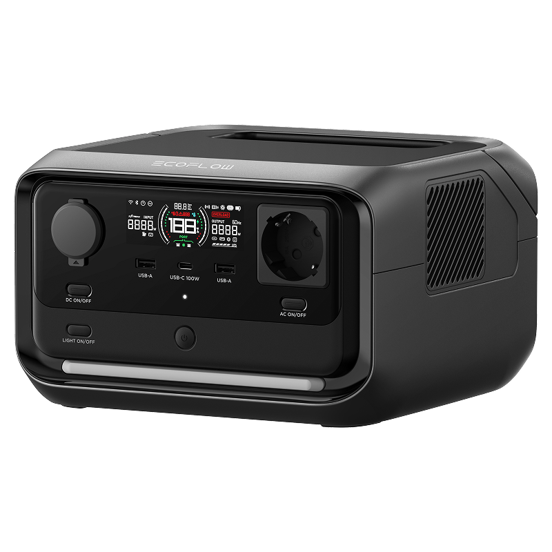 Trạm Sạc Di Động Ecoflow River 3 Plus 600W 286Wh