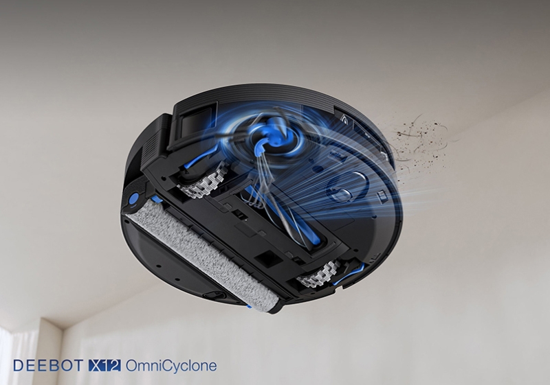 Robot hút bụi thông minh Ecovacs X12 Omnicyclone - hình 8