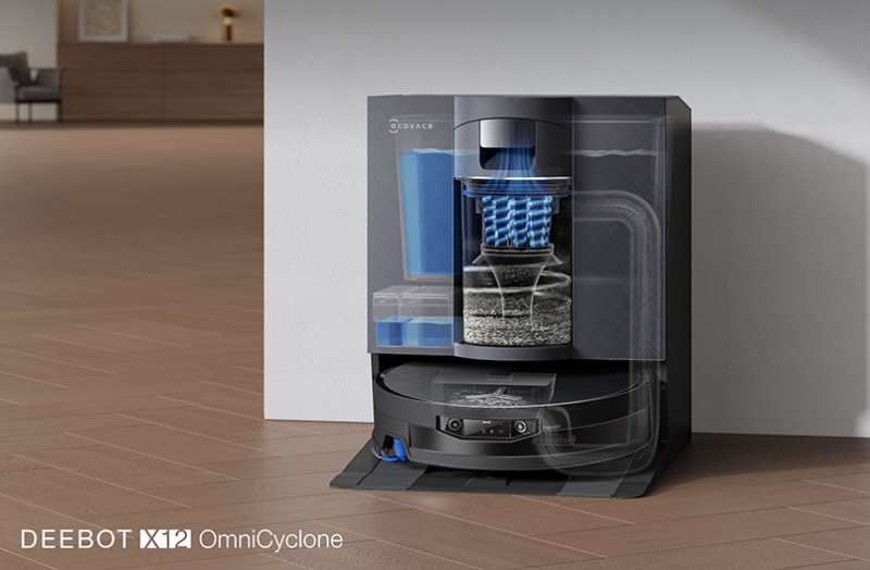 Robot hút bụi thông minh Ecovacs X12 Omnicyclone - hình 10