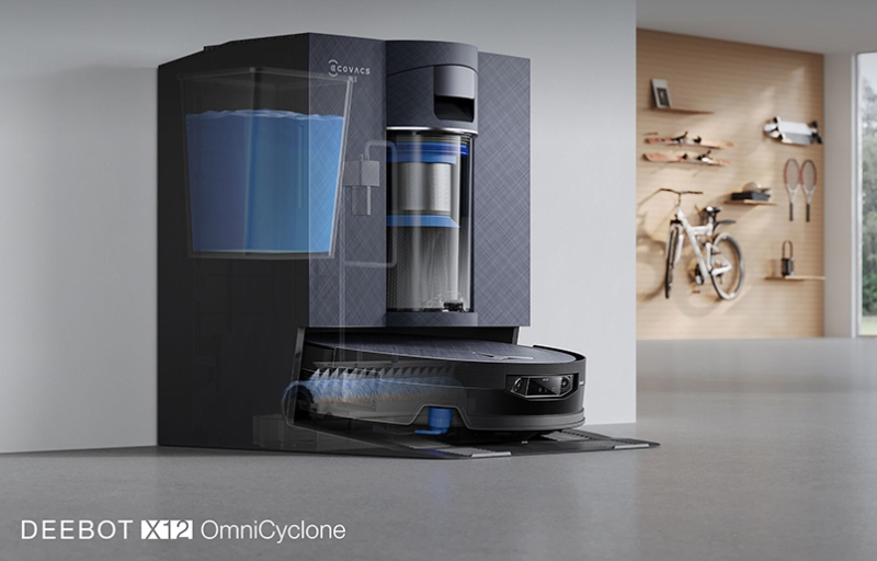 Robot hút bụi thông minh Ecovacs X12 Omnicyclone - hình 12