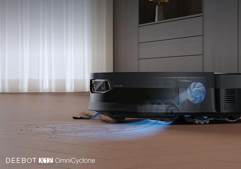 Robot hút bụi thông minh Ecovacs X12 Omnicyclone - hình 7
