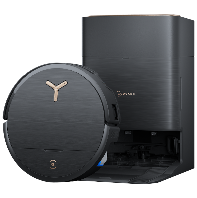 Robot Hút Bụi Lau Nhà Ecovacs X9 Pro Omni Đen