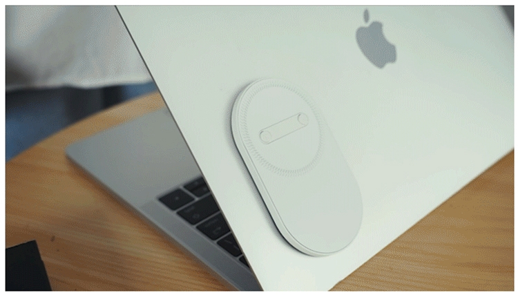 ESR MagMouse: Chuột không dây đầu tiên có thể gắn từ tính vào laptop, kèm sẵn cáp USB-C