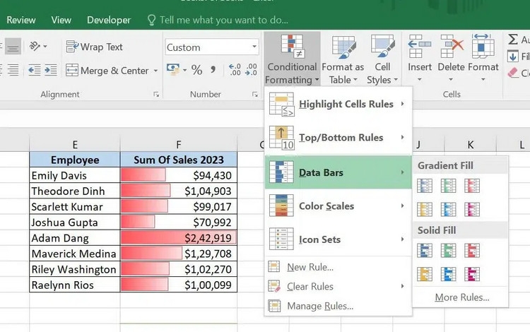 Conditional Formatting - ảnh 2