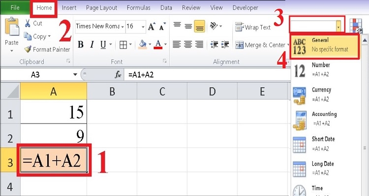 Excel tính sai kết quả (Hình 4)