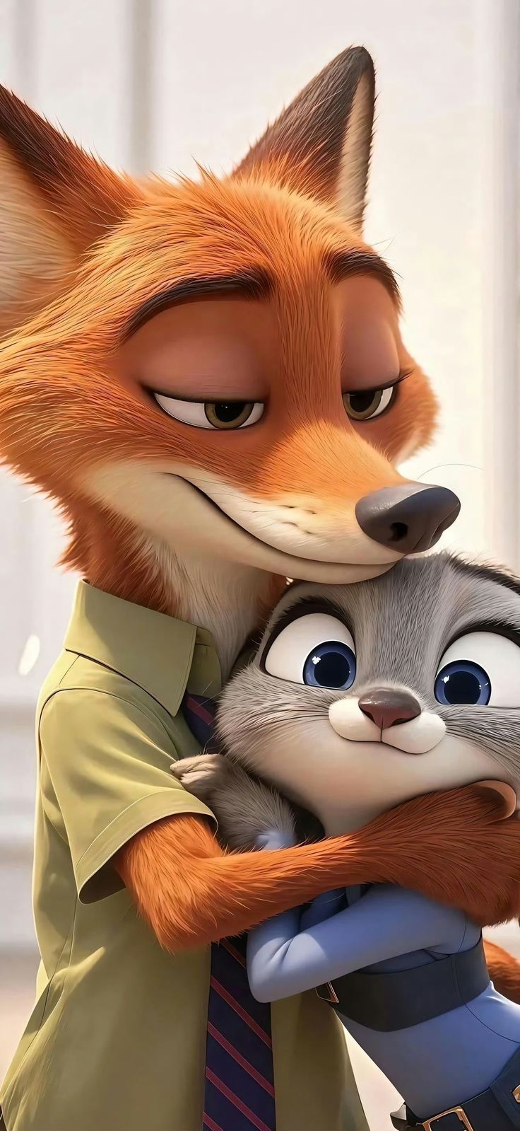 Hình nền Cáo và Thỏ Zootopia cho các cặp đôi