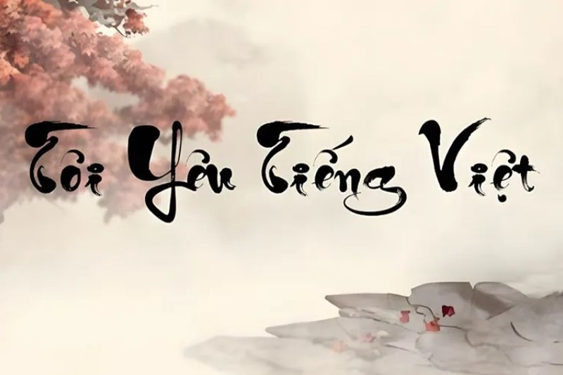 Font bảng chữ cái thư pháp ảnh 9