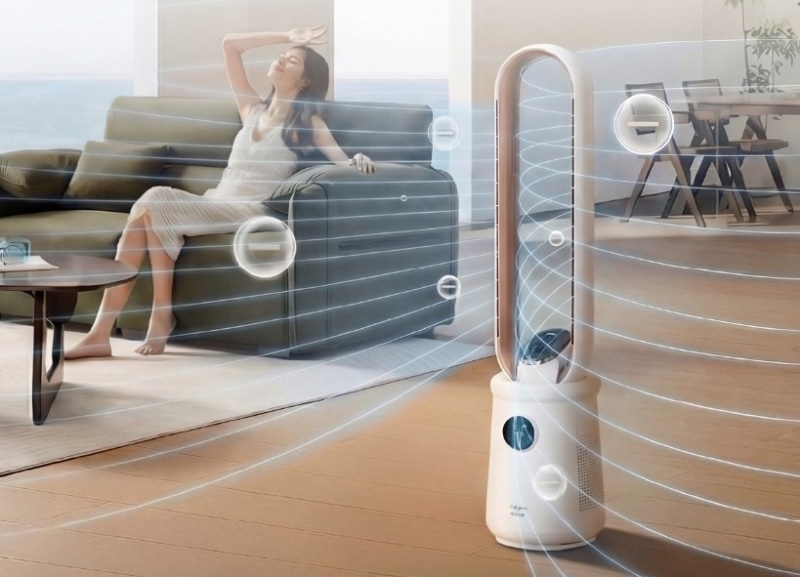 Quạt không cánh tích hợp lọc không khí Fujihome BF15 HEPA VOICE - hình 9