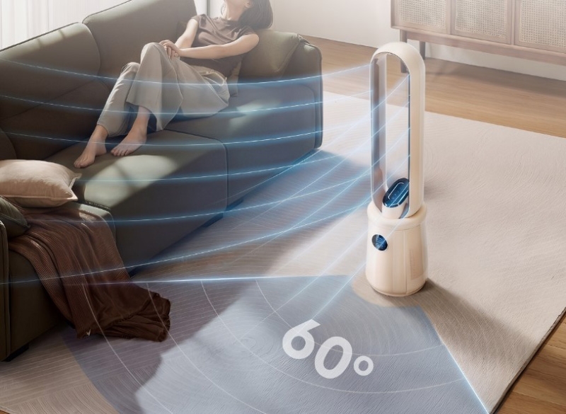 Quạt không cánh tích hợp lọc không khí Fujihome BF15 HEPA VOICE - hình 2