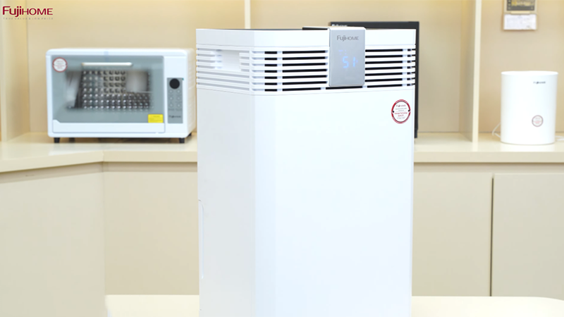 Máy hút ẩm 60 lít Fujihome DH60W-HEPA (hình 5)