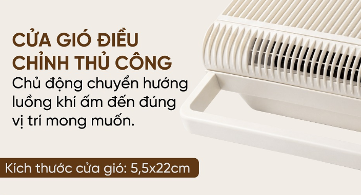 Máy sưởi gốm đa năng Fujihome FHB6000E 1500W - hình 3