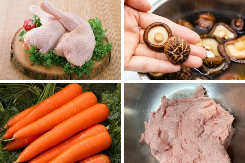 Gà cuộn hấp ảnh 1