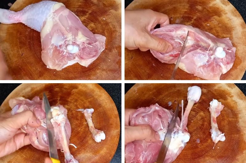 Gà cuộn hấp ảnh 2