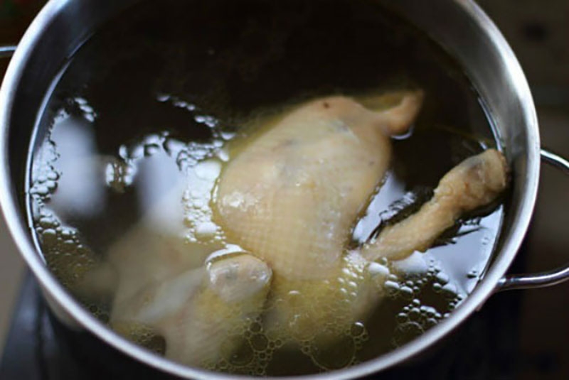 Gà hầm bí đỏ (hình 6)
