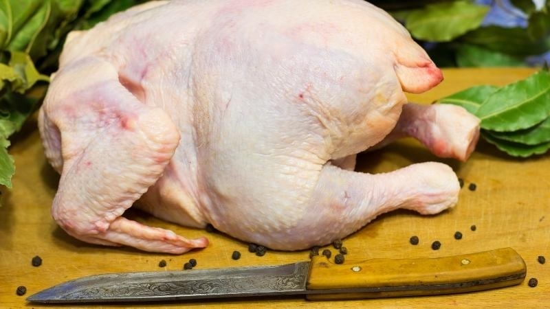 gà hấp lá é 9