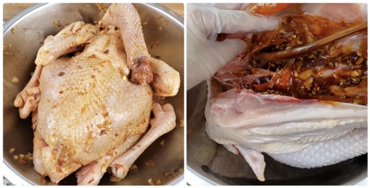 gà hấp rau răm 4