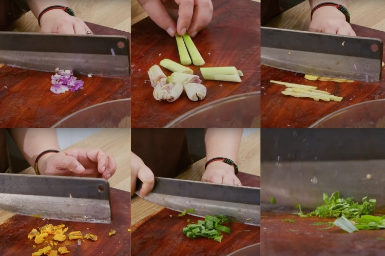 gà kho sả nghệ 7