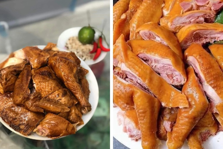 gà muối xông khói 7