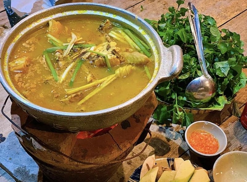 gà nấu cháo cối 1