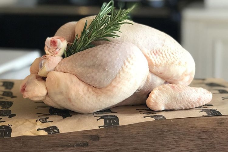 gà nướng lá chanh