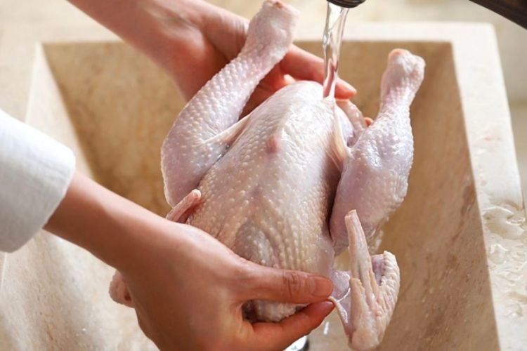 gà nướng lá chanh