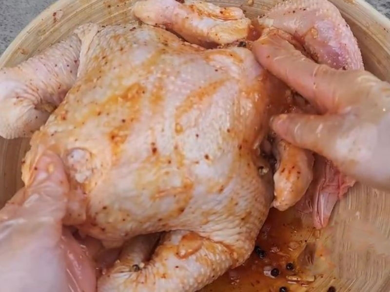 Gà nướng mắm nhĩ hình 3