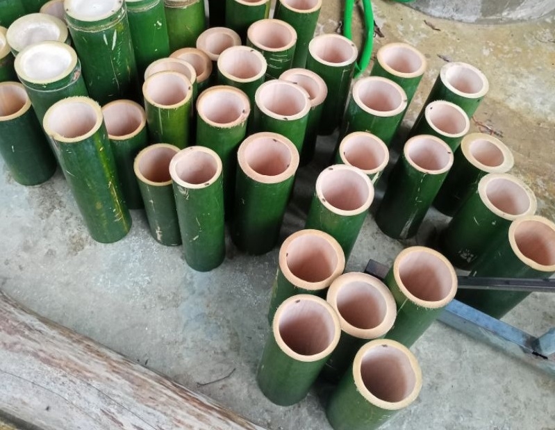 gà nướng ống tre 4