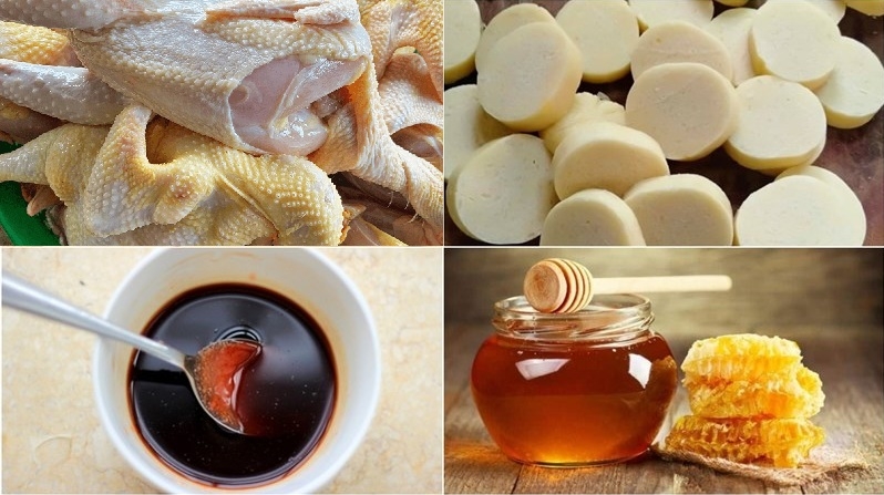 gà nướng xá xíu 1