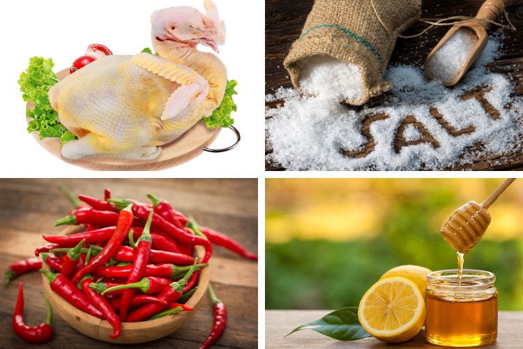 Gà tre nướng muối ớt hình 2