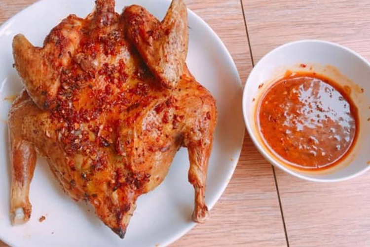 Gà tre nướng muối ớt hình 5