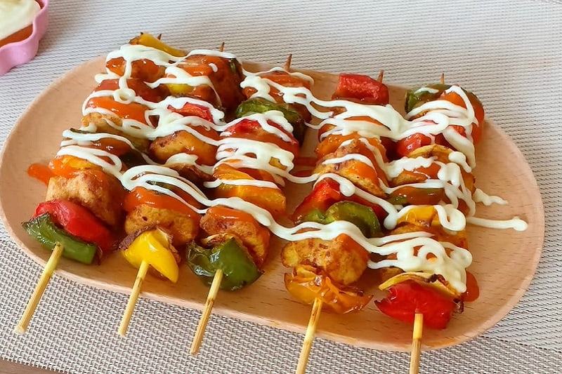 Gà xiên que ảnh 5