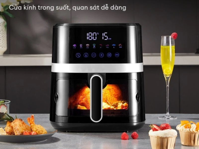 Nồi chiên không dầu Gaabor 6.5 lít AF65T-BK01A (hình 3)