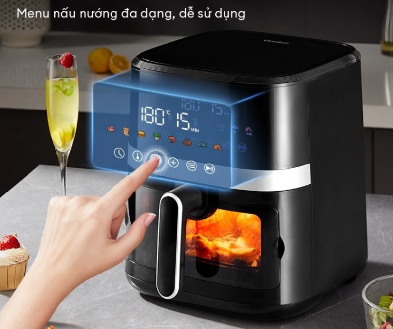 Nồi chiên không dầu Gaabor 6.5 lít AF65T-BK01A (hình 8)