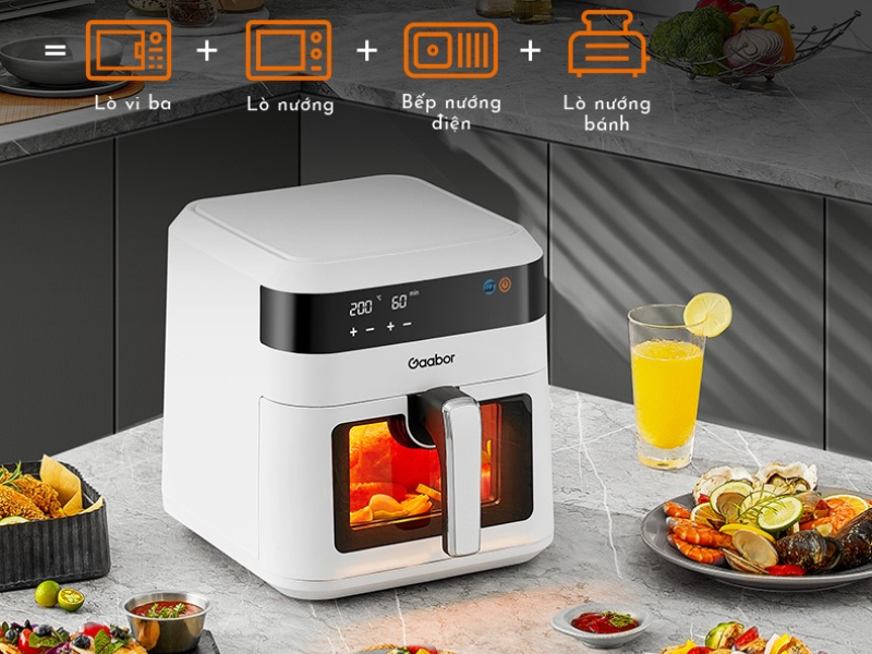 Nồi chiên không dầu Gaabor 8.5 lít GA-E85AS (hình 5)