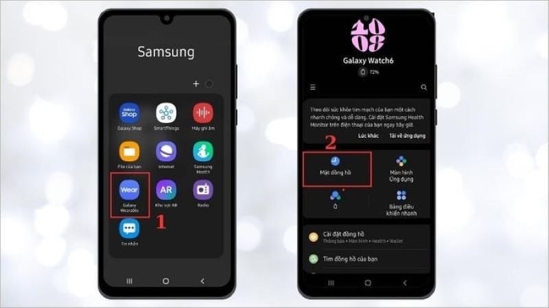 Cách cài hình nền cho Galaxy Watch 6 (ảnh 2)