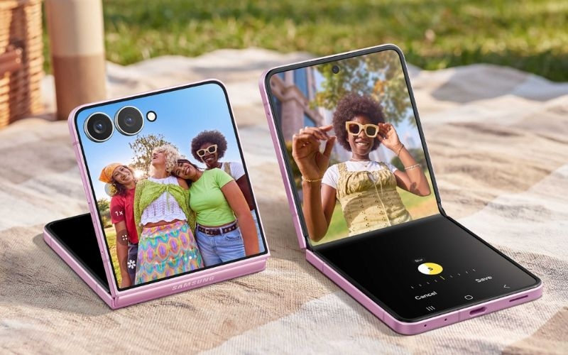 Thiết kế màn hình phụ Galaxy Z Flip 8 tối ưu không gian hiển thị