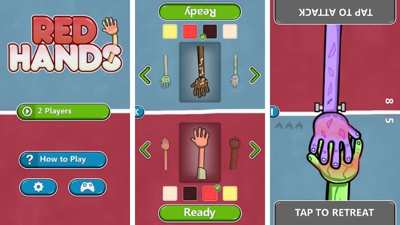game cho cặp đôi - Red Hands