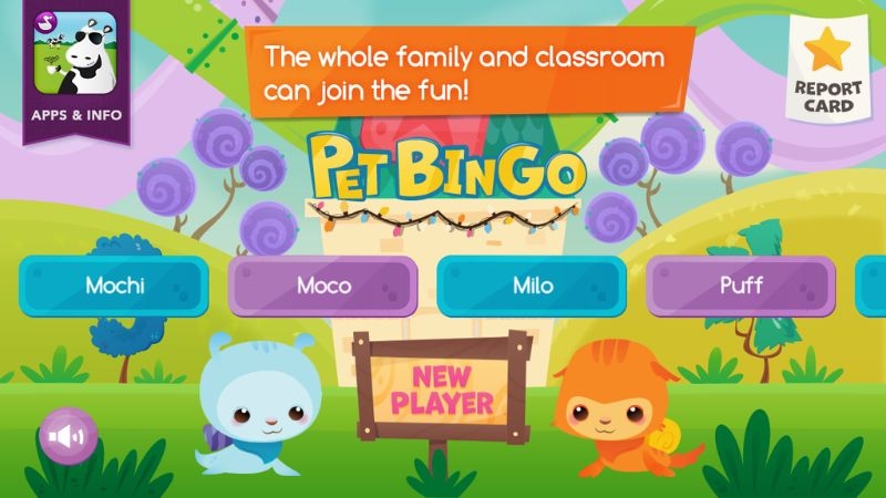 game dành cho trẻ em 7 tuổi - Pet Bingo