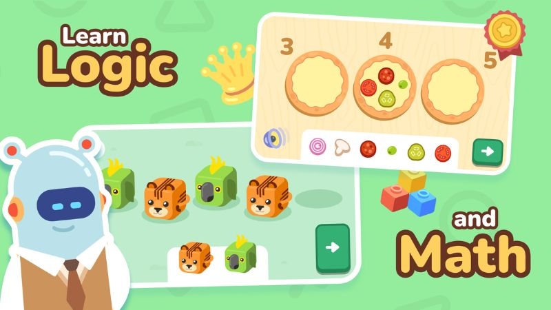 game dành cho trẻ em 7 tuổi - LogicLike: Games for kids