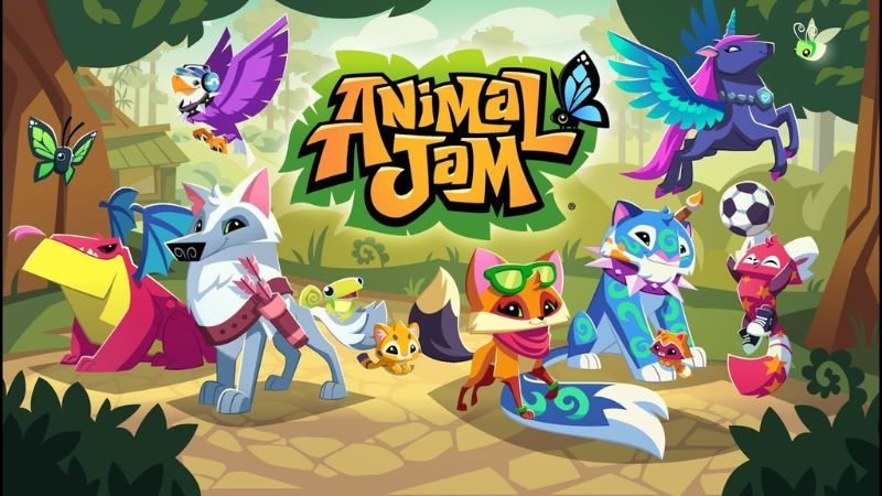 game dành cho trẻ em 7 tuổi - Animal Jam
