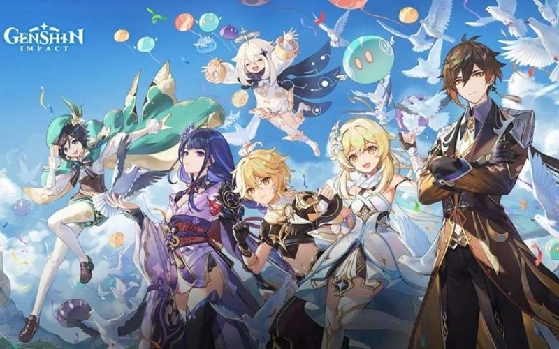 Game hành động hay nhất cho điện thoại - Genshin Impact