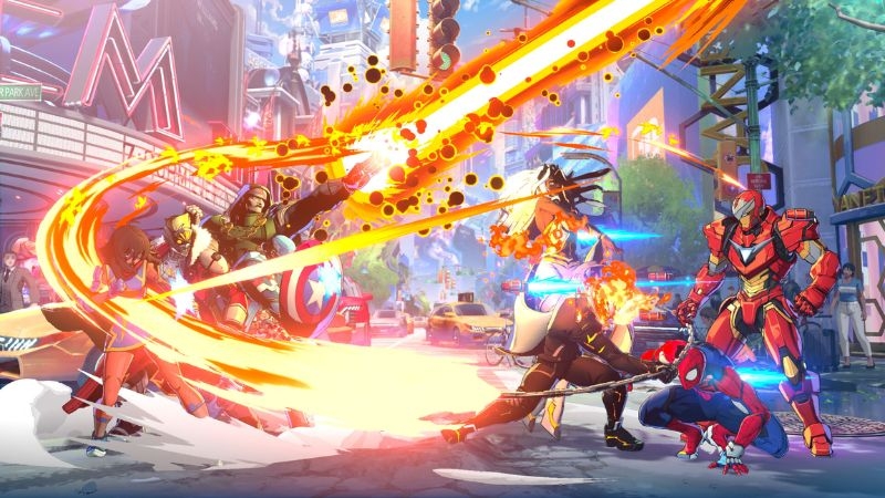 game mới ra mắt tháng này - Marvel Tōkon: Fighting Souls