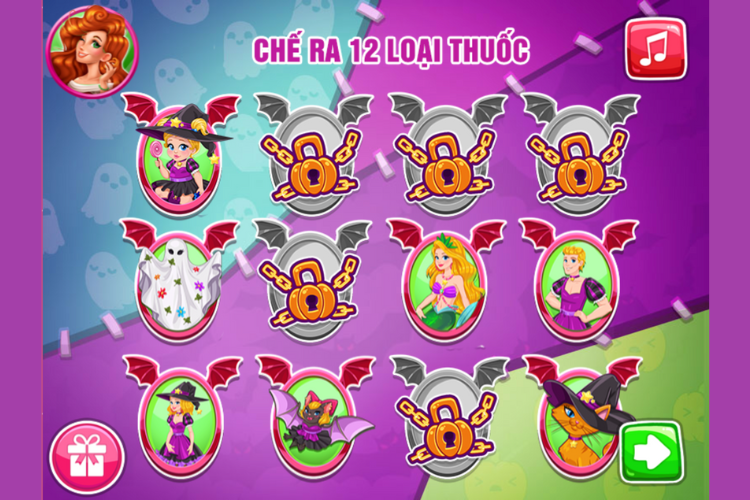 game phù thủy chế thuốc 2