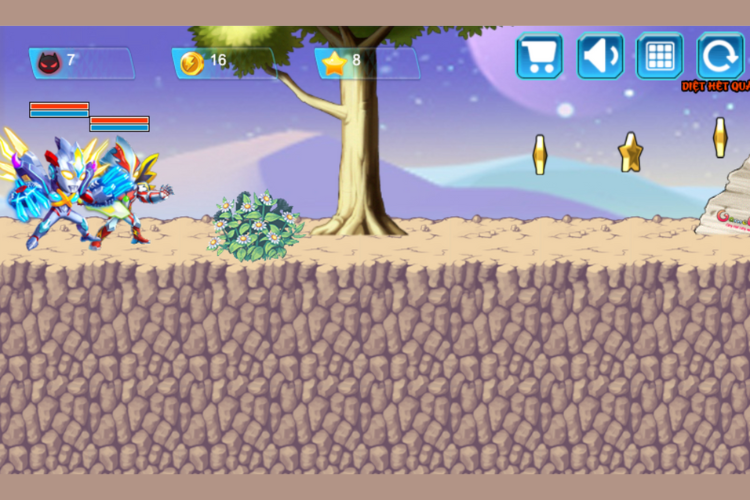 game siêu nhân điện quang 3