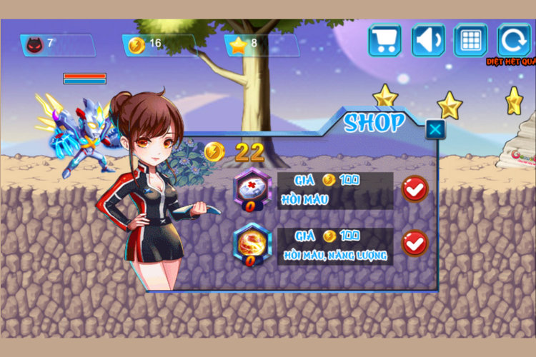 game siêu nhân điện quang 5