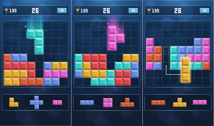 Game xếp hình cổ điển - ảnh 3
