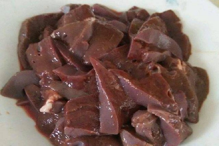 Gan bò xào tỏi (Hình 4)
